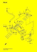 SYSTEME DE RECYCLAGE DES VAPEURS DE CARBURANT (E33) pour Suzuki B-KING 1300 2009