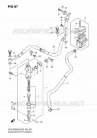 MAITRE CYLINDRE ARRIERE (GSX1300BKK8/K9) pour Suzuki B-KING 1300 2008