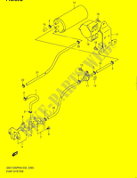 SYSTÈME DE RECYCLAGE VAPEURS CARBURANT (E14) pour Suzuki HAYABUSA 1300 2008