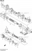 TRANSMISSION pour Suzuki HAYABUSA 1300 2009