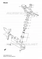 TES DE FOURCHE   AMORTISSEUR DE DIRECTION pour Suzuki HAYABUSA 1300 2010