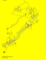SYSTÈME DE RECYCLAGE VAPEURS CARBURANT (GSX1300RL1 E33) pour Suzuki HAYABUSA 1300 2011