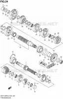 TRANSMISSION pour Suzuki HAYABUSA 1300 2012