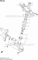 TES DE FOURCHE   AMORTISSEUR DE DIRECTION pour Suzuki HAYABUSA 1300 2012