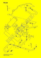 SYSTEME DE RECYCLAGE DES VAPEURS DE CARBURANT (E33) pour Suzuki GSX-F 650 2009