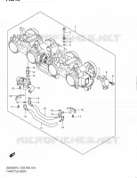 CORPS DE PAPILLON (GSX650FAL1 E33) pour Suzuki GSX-F 650 2011