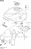 RESERVOIR D'ESSENCE (GSX650FUL2 E24) pour Suzuki GSX-F 650 2012