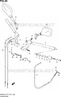 GUIDON SUSPENSIONS/FREINAGE/ROUES 250 suzuki-moto INAZUMA 2013 8649046