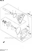 POMPE A EAU pour Suzuki INAZUMA 250 2013