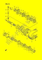 TRANSMISSION (MODEL G/J/K/L,LS650PM E01) pour Suzuki SAVAGE 650 1989