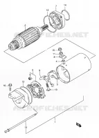 DEMARREUR (VOIR NOTE) pour Suzuki SAVAGE 650 2003