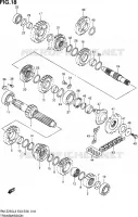 TRANSMISSION pour Suzuki RM-Z 250 2013