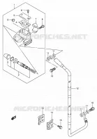 MAITRE CYLINDRE AVANT (MODELE K4/K5/K6) pour Suzuki RM 250 2006