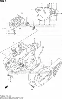 CARTER POMPE A EAU pour Suzuki RM 85 2012