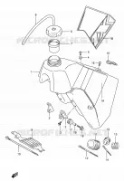 RESERVOIR D'ESSENCE pour Suzuki RMX 250 1999