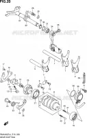 ENSEMBLE SELECTEUR DE VITESSES pour Suzuki RMX 450 2014