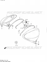 COUVRE RESERVOIR pour Suzuki GLADIUS 650 2011