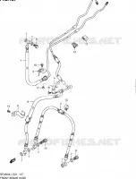 DURITE DE FREIN AVANT (SFV650AL1 E21) pour Suzuki GLADIUS 650 2011