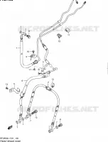 DURITE DE FREIN AVANT (SFV650UAL1 E21) pour Suzuki GLADIUS 650 2011