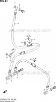 DURITE DE FREIN AVANT (SFV650L3 E33) pour Suzuki GLADIUS 650 2013
