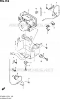 SYSTÈME ABS (SFV650AUEL3 E21) pour Suzuki GLADIUS 650 2013