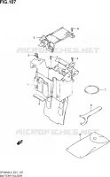 BAC A BATTERIE   OUTILS (SFV650L3 E24) pour Suzuki GLADIUS 650 2013