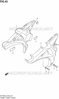 CARENAGES INFERIEURS pour Suzuki GLADIUS 650 2012