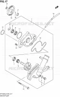 POMPE A EAU pour Suzuki GLADIUS 650 2012