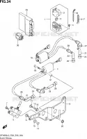 PARTIE ELECTRIQUE (SFV650AL3 E33) pour Suzuki GLADIUS 650 2013