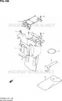 BAC A BATTERIE   OUTILS (SFV650L3 E21) pour Suzuki GLADIUS 650 2016