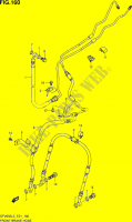 DURITE DE FREIN AVANT (SFV650AUEL3 E21) pour Suzuki GLADIUS 650 2014