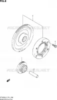 ROUE LIBRE DE DEMARREUR pour Suzuki GLADIUS 650 2016