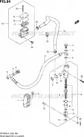 MAITRE CYLINDRE ARRIERE (SFV650L3 E28) pour Suzuki GLADIUS 650 2013