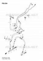 DURITE DE FREIN AVANT (SFV650AK9/UAK9/AL0/UAL0) pour Suzuki GLADIUS 650 2009