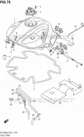 RESERVOIR D'ESSENCE (SFV650AL2 E21) pour Suzuki GLADIUS 650 2012