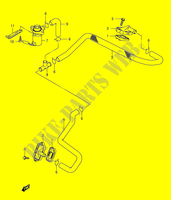 SYSTEME RECYCLAGE GAZ ECHAPPEMENT (MODEL K3/K4/K5/K6) pour Suzuki SV 650 2003