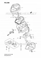 COMPTEUR (SV650AK7) pour Suzuki SV-S 650 2003