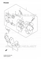 ETRIER DE FREIN AVANT (SV650AK7/SAK7) pour Suzuki SV-S 650 2005