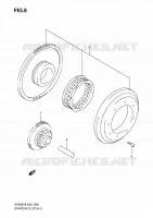ROUE LIBRE DE DEMARREUR pour Suzuki SV 650 2008