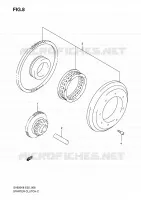 ROUE LIBRE DE DEMARREUR pour Suzuki SV 650 2009