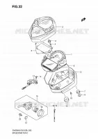 COMPTEUR (SV650SK8/SK9/SL0) pour Suzuki SV 650 2009