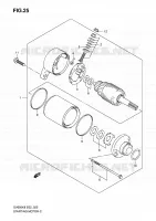 DEMARREUR (MODEL K8/K9) pour Suzuki SV 650 2008