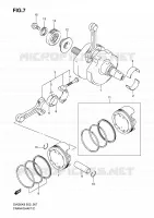 VILEBREQUIN pour Suzuki SV 650 2010