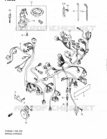 FAISCEAU ELECTRIQUE (SV650SAL1 E24) pour Suzuki SV 650 2011