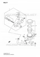 MAITRE CYLINDRE AVANT (SV650SK8/SUK8/SK9/SUK9/SL0/SUL0) pour Suzuki SV 650 2008