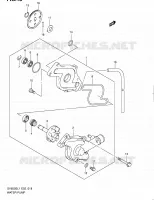 POMPE A EAU pour Suzuki SV 650 2011