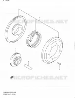 ROUE LIBRE DE DEMARREUR pour Suzuki SV 650 2011