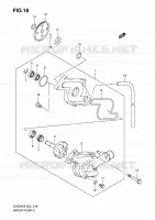 POMPE A EAU pour Suzuki SV 650 2008