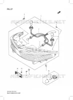 ENSEMBLE FEU ARRIERE (UH125GL3 P19) pour Suzuki BURGMAN 125 2012