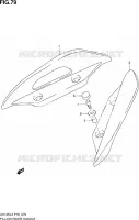SUPPORT DOSSERET (UH125L3 P19) pour Suzuki BURGMAN 125 2012